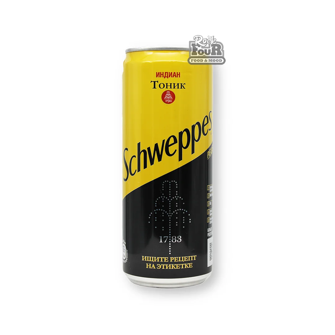 Ըմպելիք գազավորված «Schweppes Ինդիան տոնիկ» ոչ ալկոհոլային 330մլ
